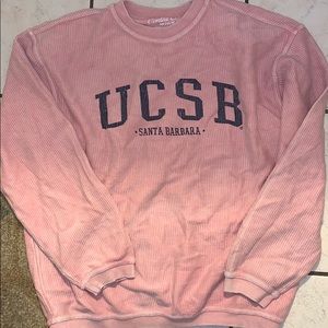 UCSB sportswear corduroy sweater 100% cotton